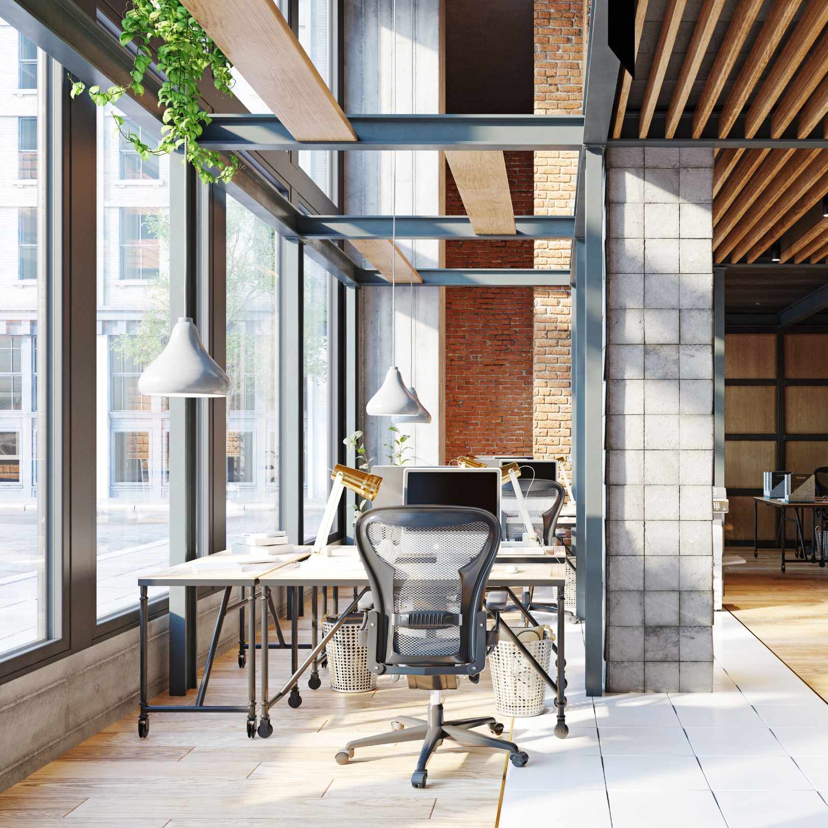 Grey Clean Minimalist Interior Photo Collage (14)